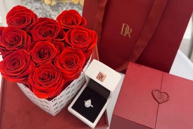 Hiding the DR ring in an Austen rose